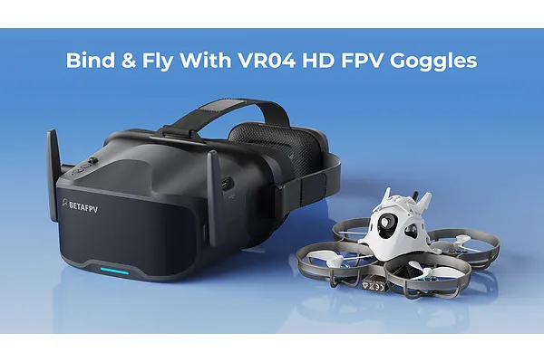 Effortless Bind and Fly HD FPV Goggle Compatible