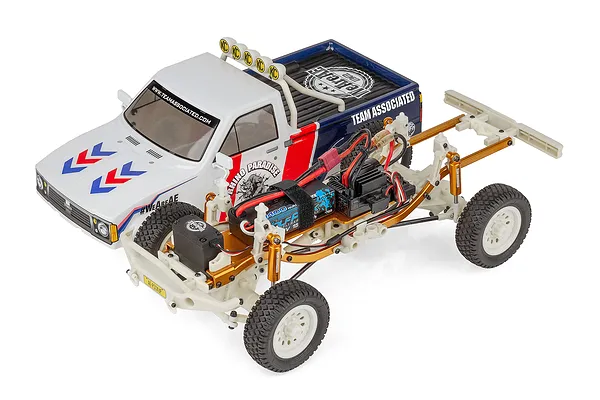 Iconic RC10 Heritage Gold Anodised Aluminium Parts