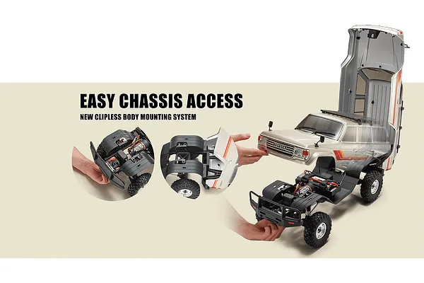 Clipless Body Shell