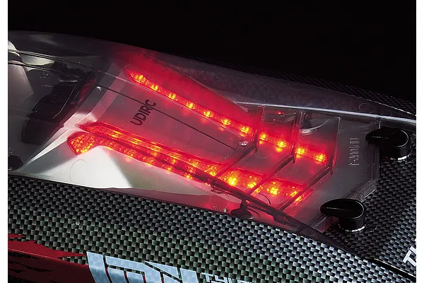 Built-in LED Navigation Lights and Safety Alarms