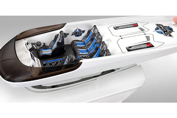 Detailed Cockpit and Bold Factory-Applied Graphics
