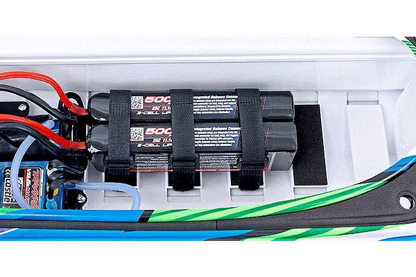 Adjustable Battery Tray and Secure Internal Layout