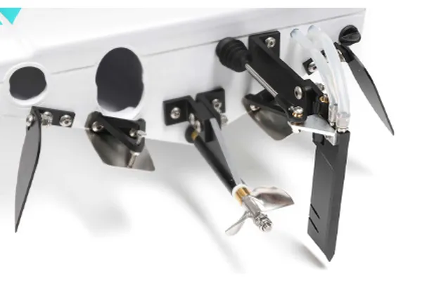 Dual Water Rudder Pickups for Superior Cooling