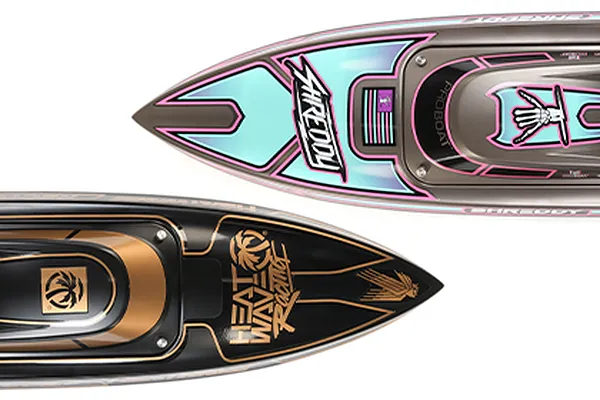 Custom Licenced Shreddy and Heat Wave Liveries