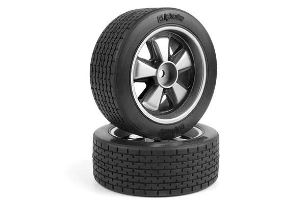 Iconic 1973 Style Wheels and Vintage Tyres