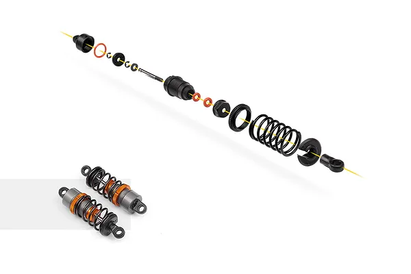 Adjustable Oil-Filled Threaded Coil-over Shocks