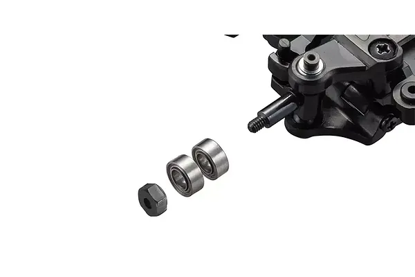 Integrated Kingpin Front Hubs Reduce Scrub