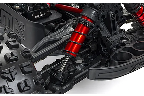 Oil-Filled Shocks with Plush Tuning