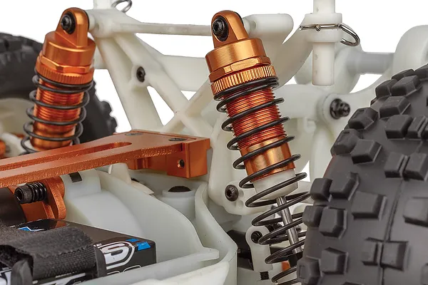 Gold Aluminium Threaded Oil-Filled Shocks