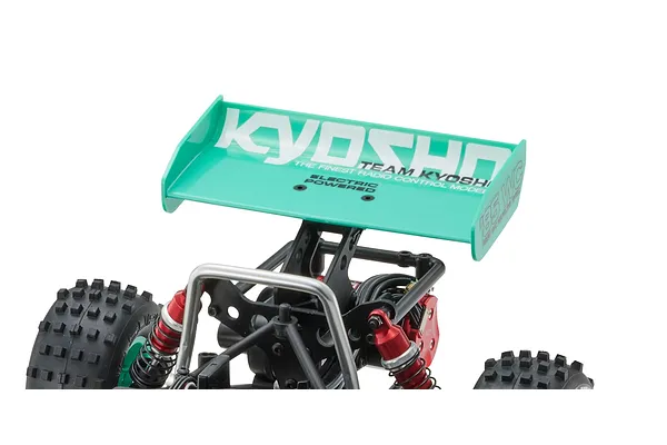 Peppermint Green Rear Wing and Custom Mount System