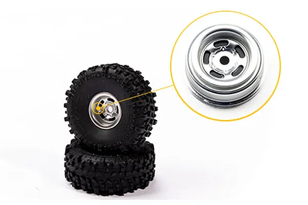 Deep-Dish Slotted Wheels