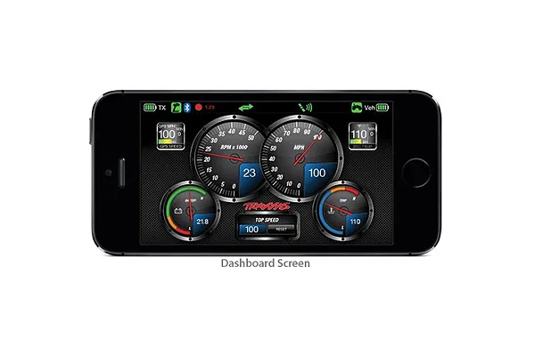 Telemetry dashboard screen