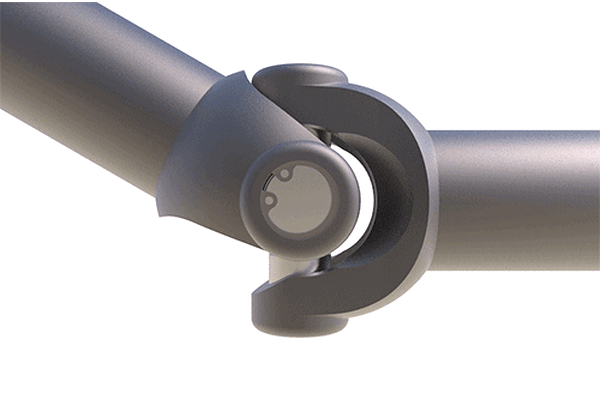 CVD constant velocity driveshaft animation