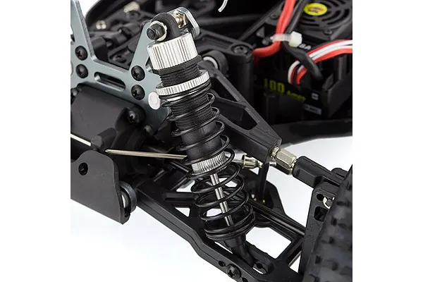 Aluminium capped shock absorbers