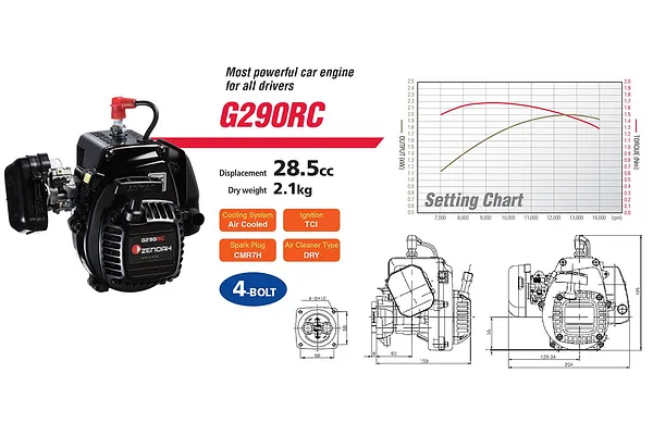 Premium Zenoah Engine Components