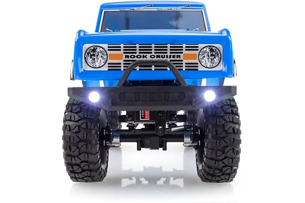 Pre-installed LED headlights and tail lights