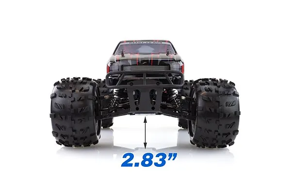 72mm ground clearance illustration