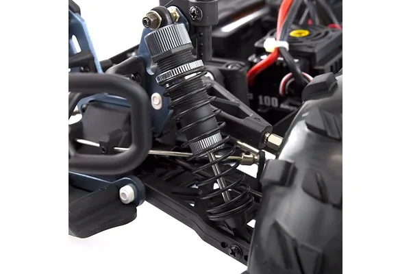 Aluminium-capped adjustable shocks