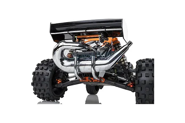 Steel tuned exhaust pipe