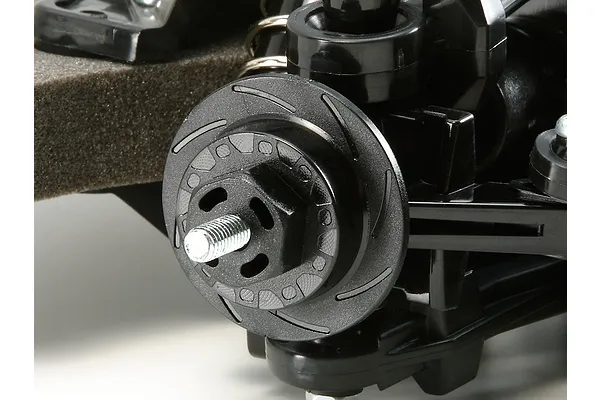 Receiver case and motor cover detail