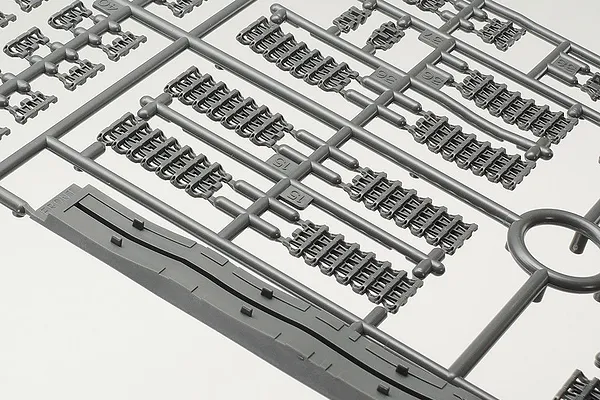 Track sag jig in use