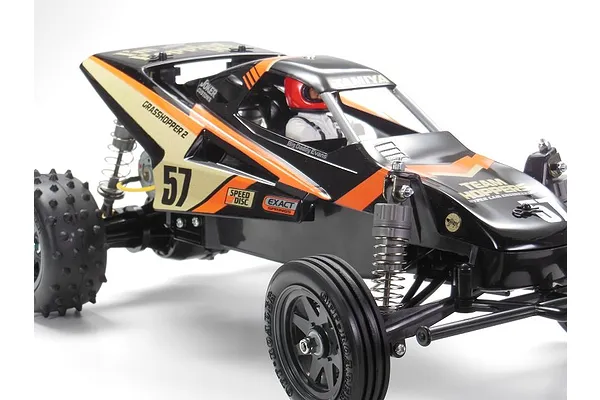 Black Moulded Body with Stickers