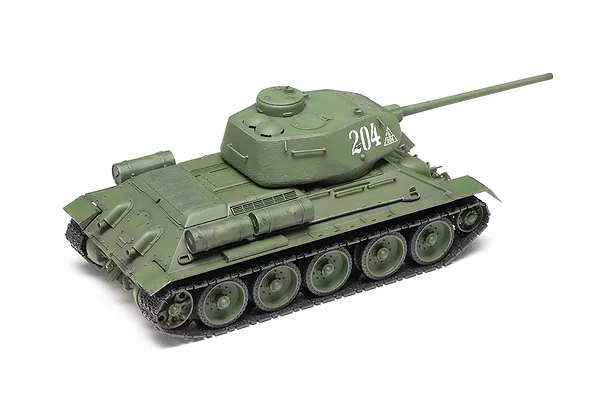 T-34-85 overall 1/35 scale form