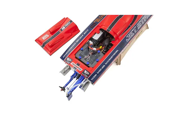 Kyosho Jetstream 888VE — self-righting ballast compartment detail