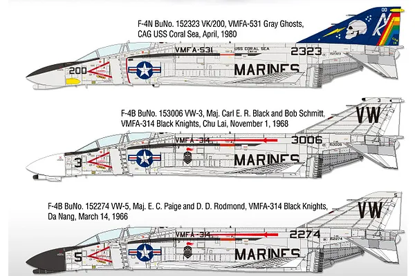 VMFA-531 Gray Ghosts Markings