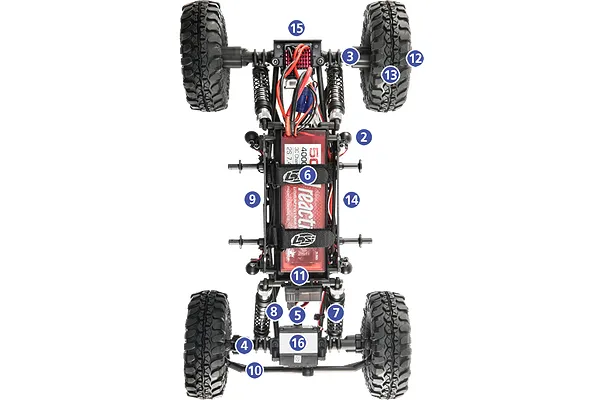 Chassis call-out diagram