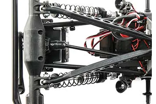 All-metal CV front axle and driveshafts