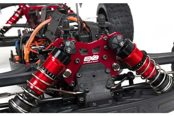 Large oil-filled adjustable coil-over shocks