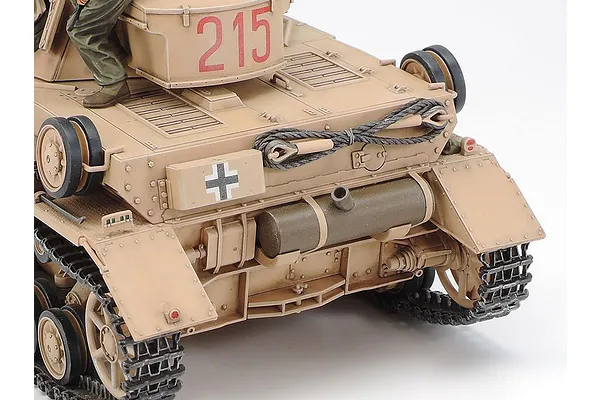 Completed Panzerkampfwagen IV Ausf.G – full model overview