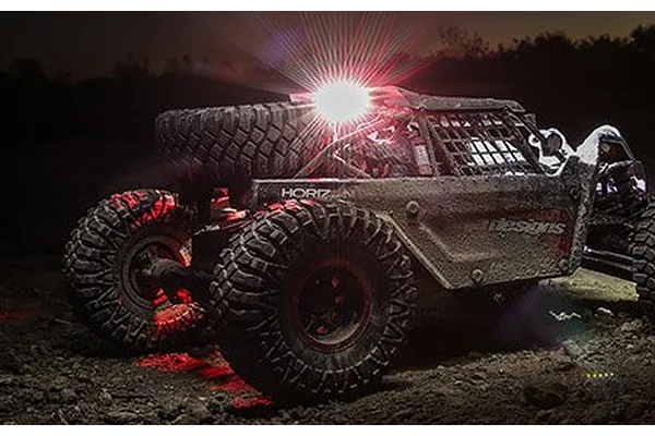 Super Rock Rey V2 Grey front LED light bars