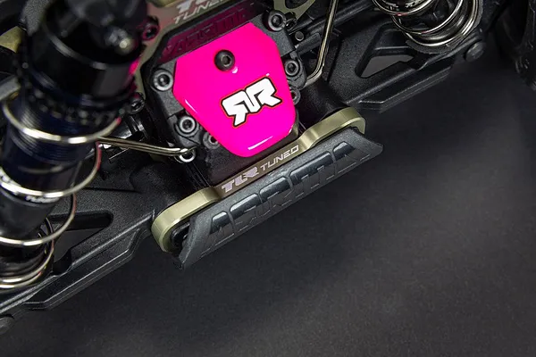 Black anodised sliding motor mount