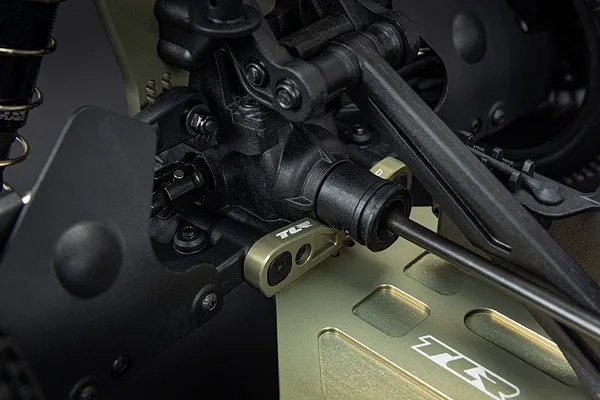 Chassis weight-saving pockets detail