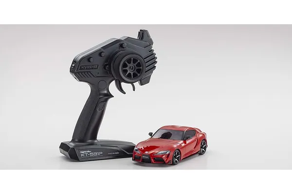 Mini-Z AWD GR Supra Red chassis detail