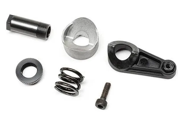 Adjustable servo saver detail