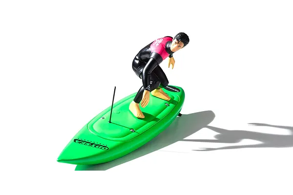 RC Surfer 4 O-ring damper and board join detail