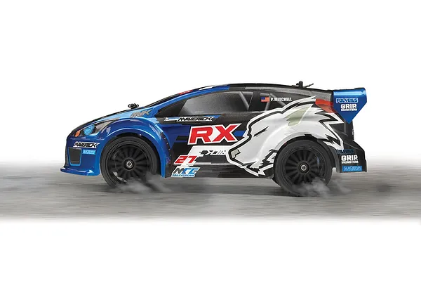 Maverick iON RX chassis and drivetrain detail