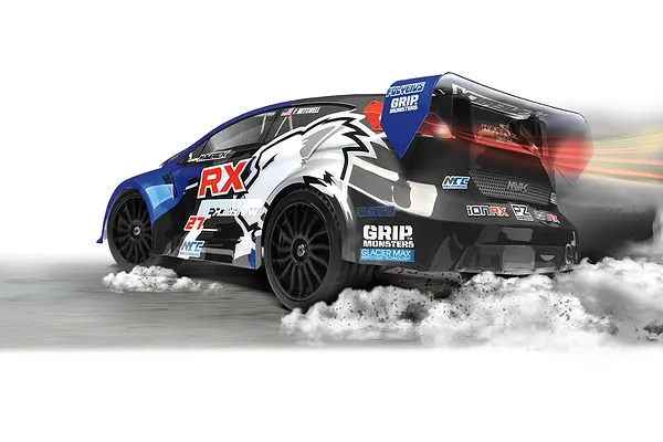 Maverick iON RX suspension and body detail
