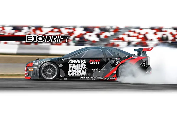 E10 Fail Crew Nissan Skyline R34 GT-R overview