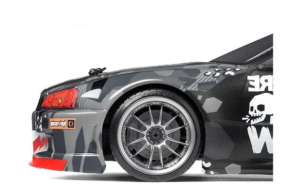 Double wishbone suspension detail