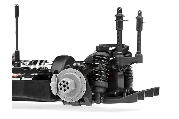 4WD shaft drivetrain layout