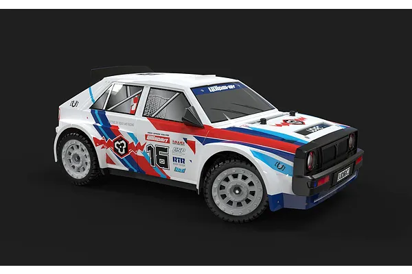 Black 4WD Rally Drift Car