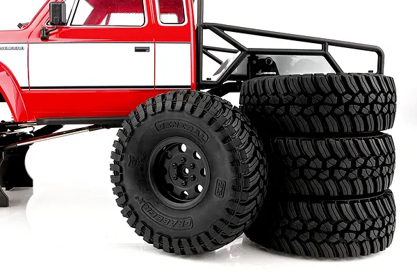 Enduro Sendero HD — General Grabber X3 tyres and Ocho beadlock wheels