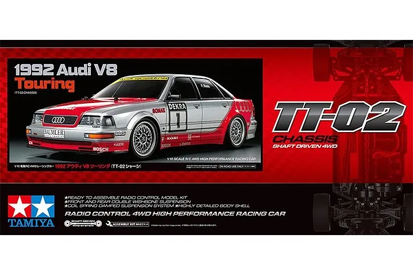 1992 Audi V8 Touring RC Car — overview