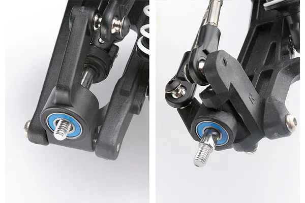Heavy-duty hub carriers and steering blocks detail
