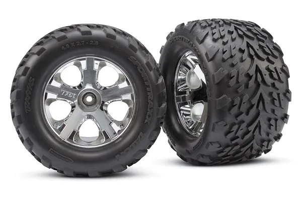 Talon Tyres and Chrome Wheels