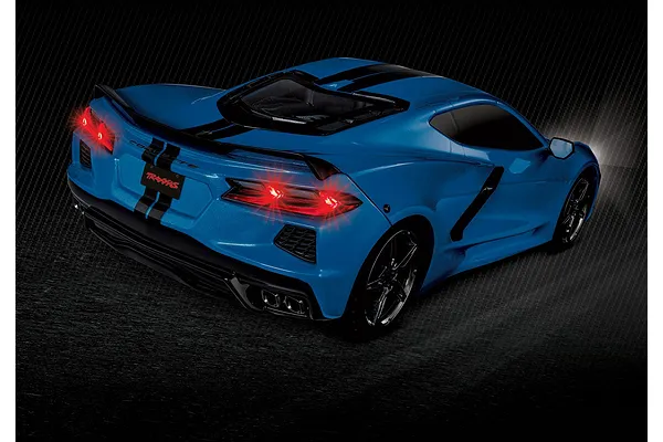 Corvette Stingray LED light kit installed — rear